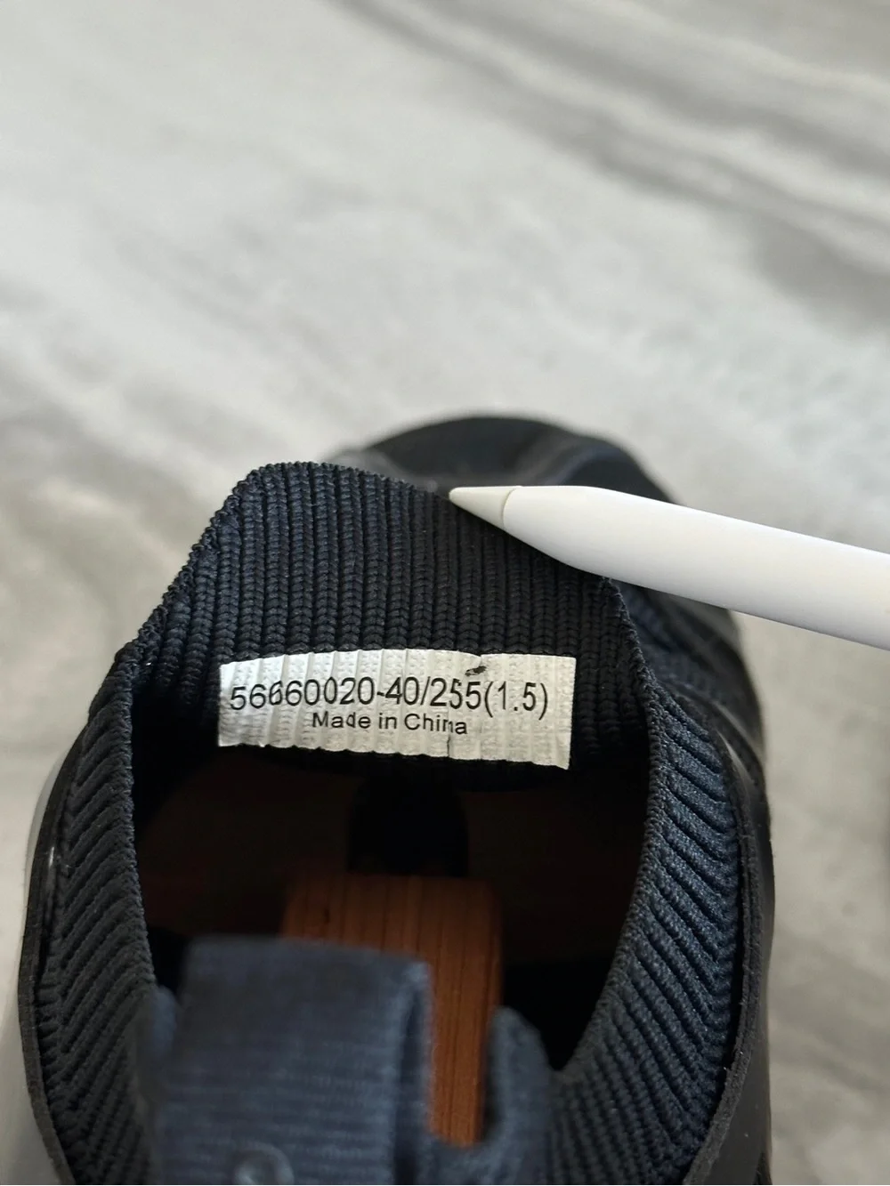 Pedro Casual Black Knit Chunky Sock Sneakers